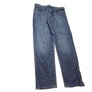 Uniqlo Jeans Womens Size 30 Waist Straight Leg Mid Rise Medium Wash Denim Pants
